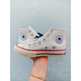 พร้อมส่ง Converse 2023 Chuck Taylor All star 1970s รองเท้าผ้าใบ ข้อสูง สีขาว สําหรับผู้ชาย ผู้หญิง เหมาะกับการวิ่ง เล่นกีฬา