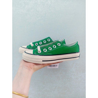 ขายดี converse2023 Chuck Taylor All Star 1970s รองเท้าผ้าใบลําลอง ข้อสั้น สีเขียวอ่อน สําหรับผู้ชาย และผู้หญิง