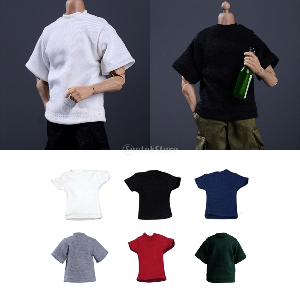 [SIMHOA] เสื้อยืด ทรงหลวม สไตล์ฮิปฮอป 1/12 สําหรับเก็บสะสม 6 นิ้ว