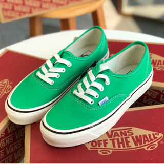 Vans ของแท้ 44 Dx รองเท้าลําลอง ข้อสั้น สีเขียว ไซซ์ 36-44