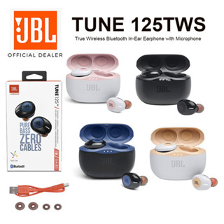 Jbl TUNE 120TWS Wave 300 True ชุดหูฟังสเตอริโอไร้สาย บลูทูธ 5.0 พร้อมไมโครโฟน