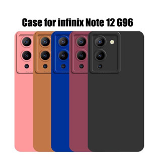 เคสโทรศัพท์มือถือซิลิโคน TPU กันกระแทก ป้องกันกล้อง สีแคนดี้ สําหรับ Infinix Note 12 Turbo G96 X670 10 11 12 30 Pro 8 11S 30i VIP 4G 5G