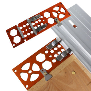 90 Degree Angle Stop Woodworking Track Saw Square Guide Rail Clamp Aluminum Positioning Plate For Festool And Makita Rails