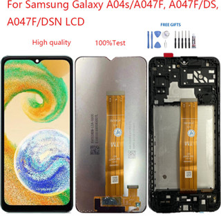 อะไหล่หน้าจอสัมผัสดิจิทัล LCD แบบเปลี่ยน สําหรับ Samsung Galaxy A04s A047F A047F DS A047F DSN