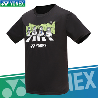 Yonex เสื้อยืดแบดมินตัน แห้งเร็ว และระบายอากาศได้ดี สําหรับฝึกแบดมินตัน Yonex 115033Bcr