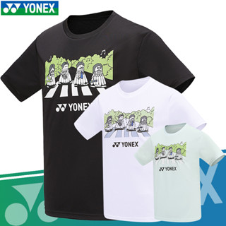 เสื้อกีฬาแบดมินตัน YONEX สําหรับผู้ชาย และผู้หญิง 115033Bcr