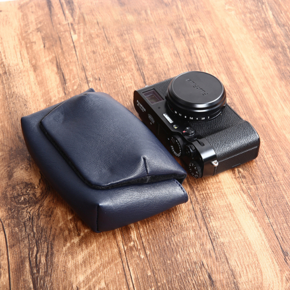 กระเป๋ากล้องหนัง PU นุ่มสําหรับ Leica DUXL X X2 สําหรับ Canon SX740 G7XIII สําหรับ Panasonic TZ90 LX
