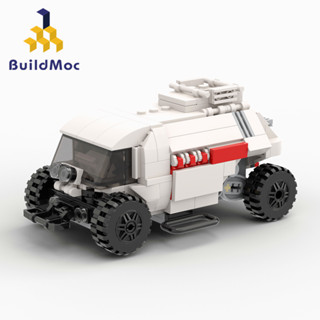 Buildmoc Lost in Space Movie Jupiter 2 บล็อคตัวต่อโมเดลยานพาหนะรบ Patrol Vehicular Manned MOC-24675 ของเล่นสําหรับเด็กผู้ชาย