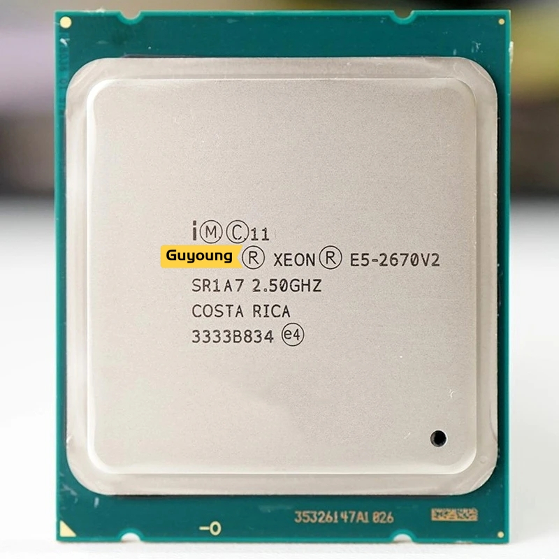โปรเซสเซอร์ YZX Xeon E5 2680 V2 2680V2 e5-2680 V2 E5-2680V2 CPU 2.8 LGA 2011 SR1A6 โปรเซสเซอร์เซิร์ฟ