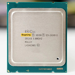 Yzx โปรเซสเซอร์เซิร์ฟเวอร์ซีนอน E5 2690 V2 2690V2 CPU E5-2690 V2 E5-2690V2 3.0G LGA2011