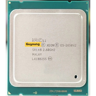 โปรเซสเซอร์เดสก์ท็อป YZX Xeon e5-2650 V2 e5 2650 V2 e5 2650V2 CPU 2.6 LGA 2011 SR1A8 Octa Core