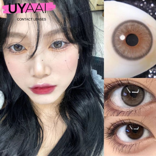 Uyaai คอนแทคเลนส์ สีน้ําตาล 14.0 มม. 2 ชิ้น ต่อคู่