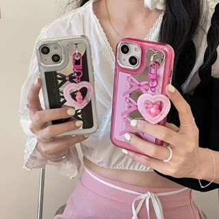 เคสโทรศัพท์มือถือ Tpu แบบนิ่ม ลายหัวใจ สําหรับ iPhone 12pro 13pro 11 14promax 14pro 12promax 13promax