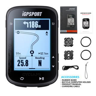 Igpsport BSC200 GPS เครื่องวัดความเร็วจักรยาน แบบไร้สาย หน้าจอดิจิตอล ANT+ นาฬิกาจับเวลา วัดระยะทาง สําหรับขี่จักรยาน