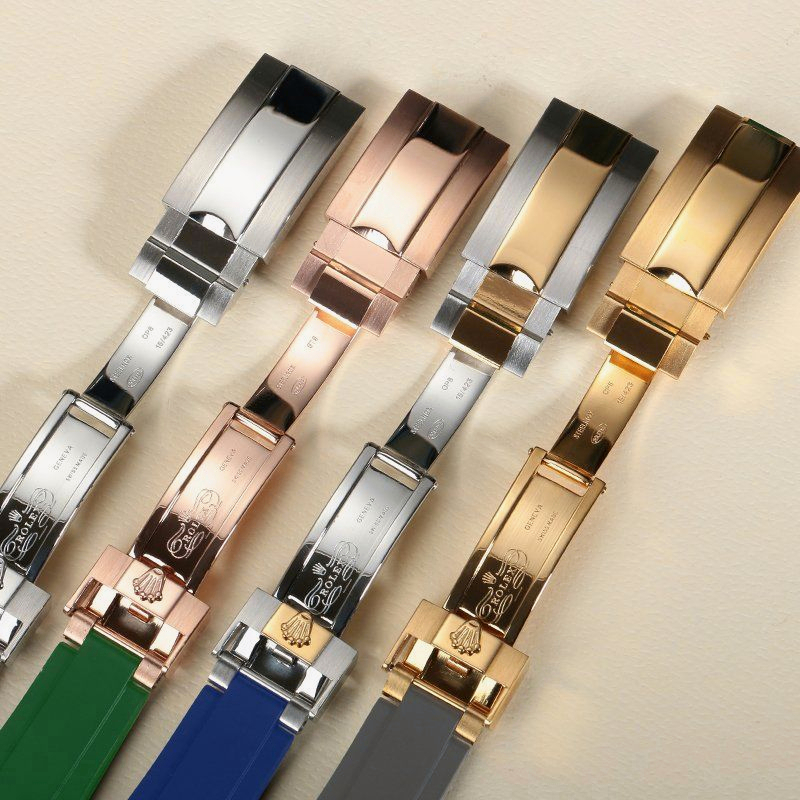 สายนาฬิกาข้อมือ สายยาง ขนาด 20 มม. สําหรับ rolex Oyster Perpetual