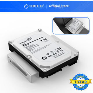 Orico อะแดปเตอร์เมาท์ขาตั้งอะลูมิเนียม SSD HDD 2.5 นิ้ว ไป 3.5 นิ้ว สําหรับพีซีแล็ปท็อป（AC52535）