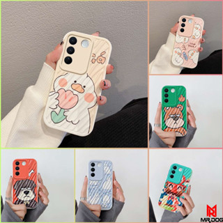 เคส VIVO V27 V23 V15 5G เคสโทรศัพท์รูปแบบใหม่ คลื่นน้ำ การป้องกันเลนส์ กันน้ำ ป้องกันการตก KLQSBW