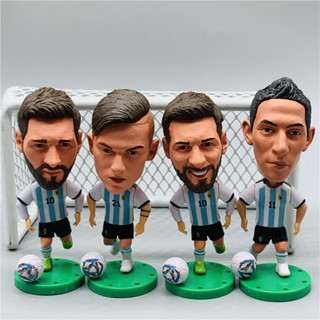 ตุ๊กตาฟิกเกอร์ World Match Champion Team Lionel Dybala Di Maria Alvarez McAllister ขยับได้ สําหรับเก็บสะสม 2022