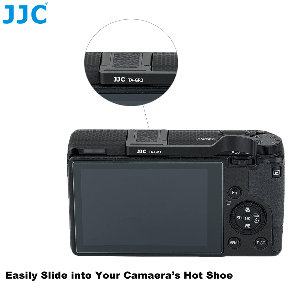 JJC Thumb Grip วงเล็บนิ้วหัวแม่มือ Ricoh GR IIIx III II GR3x GR3 HDF G2 Richo อุปกรณ์เสริมกล้อง