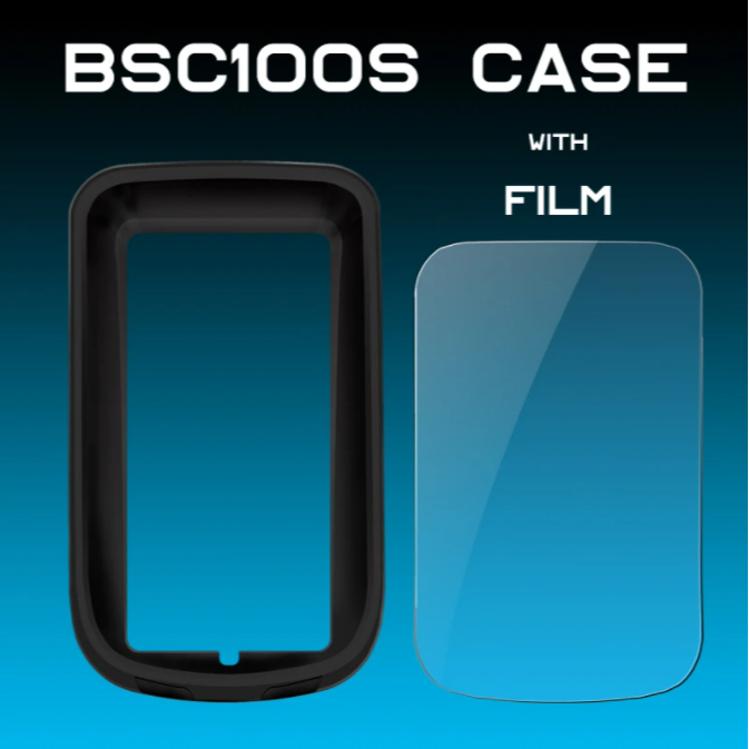 ฟิล์มซิลิโคน ป้องกันรอย สีดํา สําหรับจักรยาน IGPSPORT BSC100S