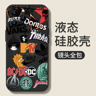 เคสโทรศัพท์มือถือนิ่ม ลายแบรนด์แฟชั่นน่ารัก สําหรับ iphone 14 Pro Max i14 plus 13 Pro Max i13 13pro 11 Pro Max i11 X XR Xs Max 7 plus 8 plus 12Pro 12 Pro Max