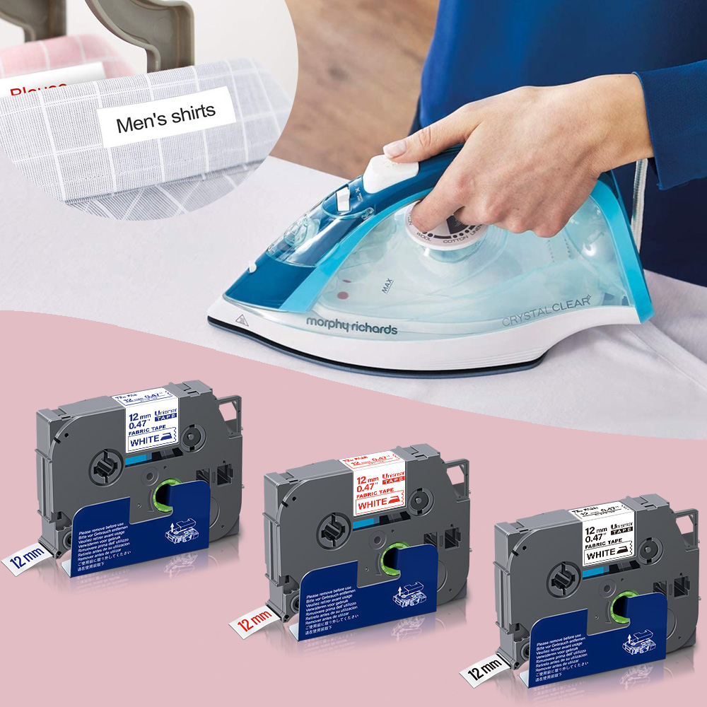 เทปฉลากผ้า 12 มม. 18 มม. สําหรับ Brother FA231 FA3 FA3R FA4 FA241 H110