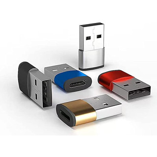 Gimiro อะแดปเตอร์สายชาร์จ USB C ตัวเมีย เป็น USB Type C เป็น USB A