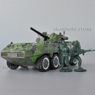 ของเล่นโมเดลทหาร 1:50 Scale Armored Fighting Vehicle China AFV ขนาดเล็ก พร้อมไฟเสียง