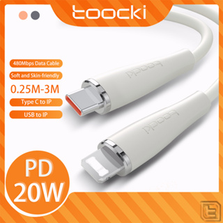 Toocki สายชาร์จ Type C เป็น 10S 2.4A USB เป็น 10S 20W สําหรับ 11 12 13 14 por