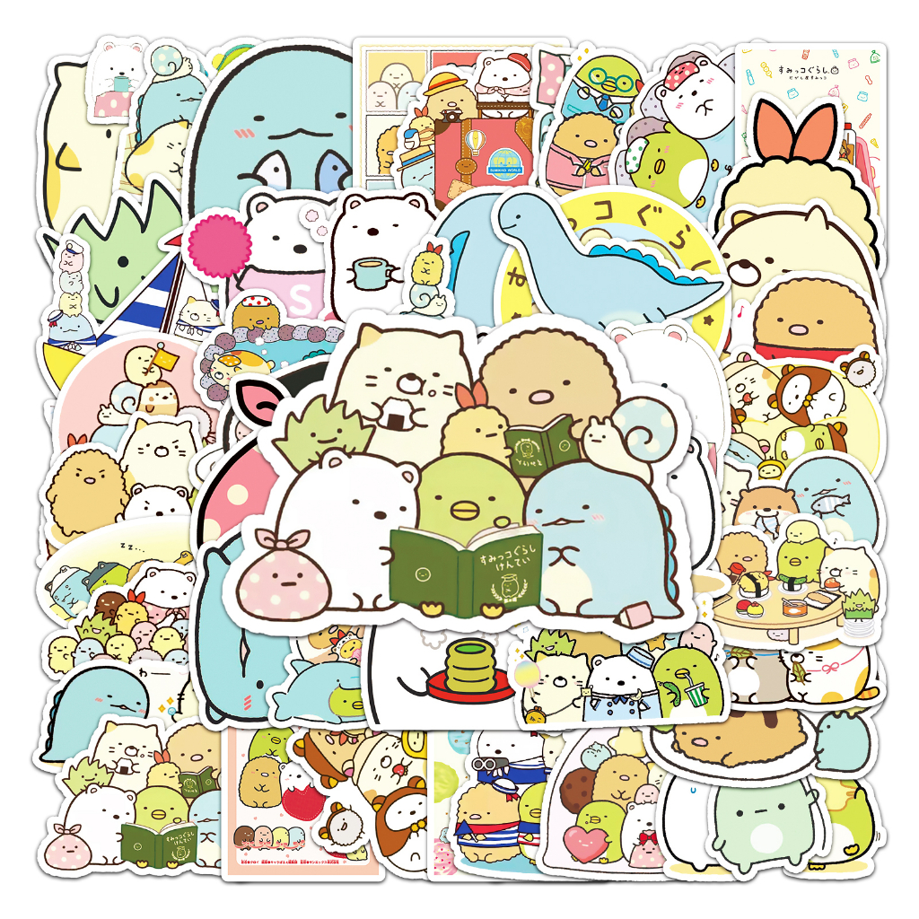 50 ชิ้นตลกสัตว์ข้ามสติกเกอร์กันน้ํา ทําเอง สําหรับโทรศัพท์แล็ปท็อปสติกเกอร์รถสร้างสรรค์บ้าน รูปลอก