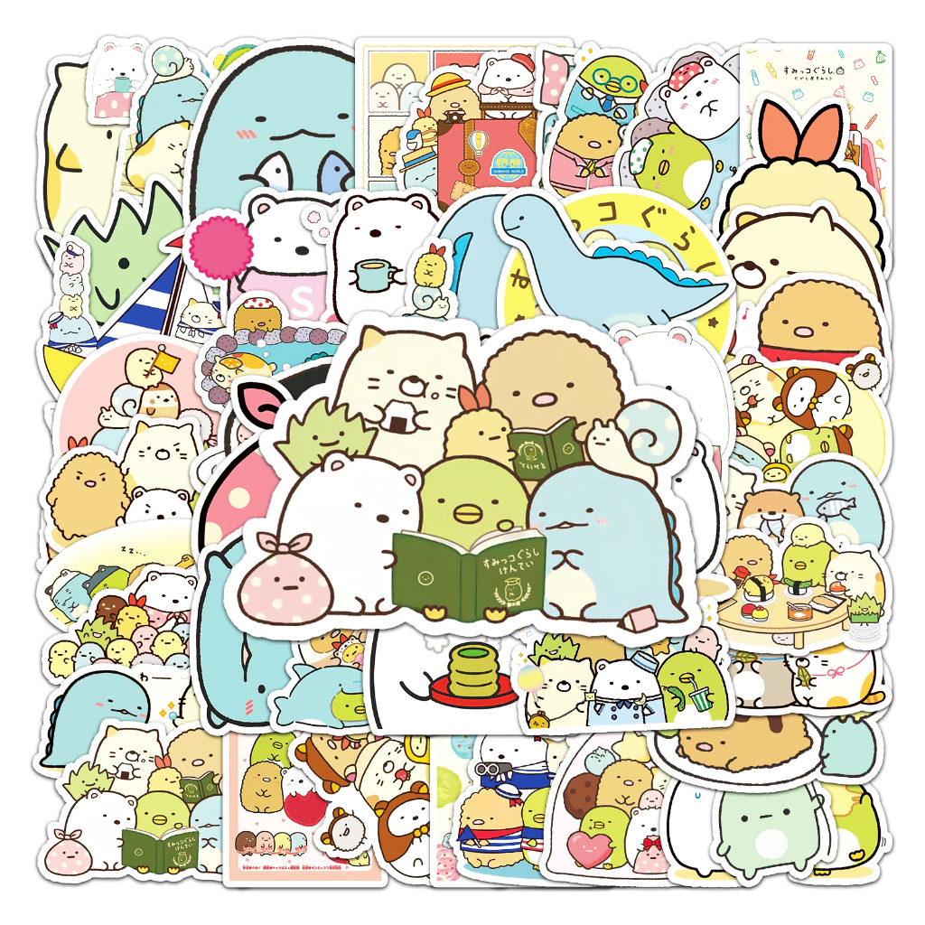 50 ชิ้นตลกสัตว์ข้ามสติกเกอร์กันน้ํา ทําเอง สําหรับโทรศัพท์แล็ปท็อปสติกเกอร์รถสร้างสรรค์บ้าน รูปลอก