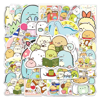 50 ชิ้นตลกสัตว์ข้ามสติกเกอร์กันน้ํา ทําเอง สําหรับโทรศัพท์แล็ปท็อปสติกเกอร์รถสร้างสรรค์บ้าน รูปลอก