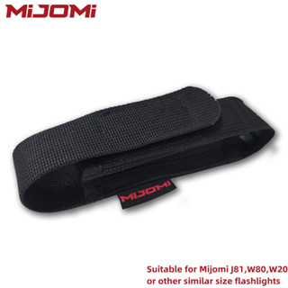 Mijomi กระเป๋าเก็บไฟฉาย แฮนด์ฟรี สําหรับ J81 E8 W80 NRB-Bag P005