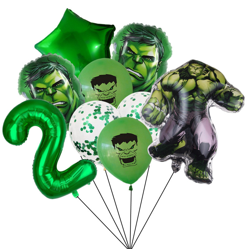 ลูกโป่งธีม Superhero Hulk ซูเปอร์ฮีโร่ รูปที่ 3