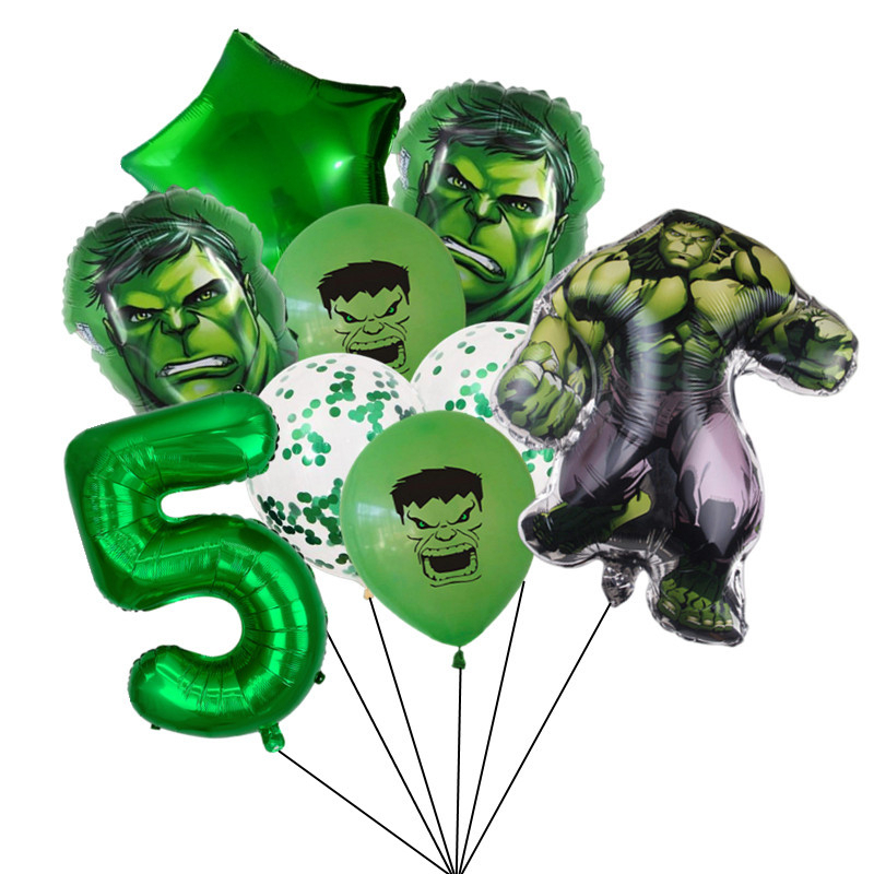 ลูกโป่งธีม Superhero Hulk ซูเปอร์ฮีโร่ รูปที่ 6