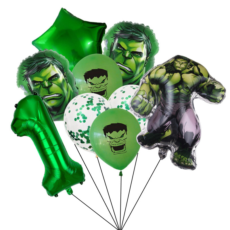 ลูกโป่งธีม Superhero Hulk ซูเปอร์ฮีโร่ รูปที่ 2