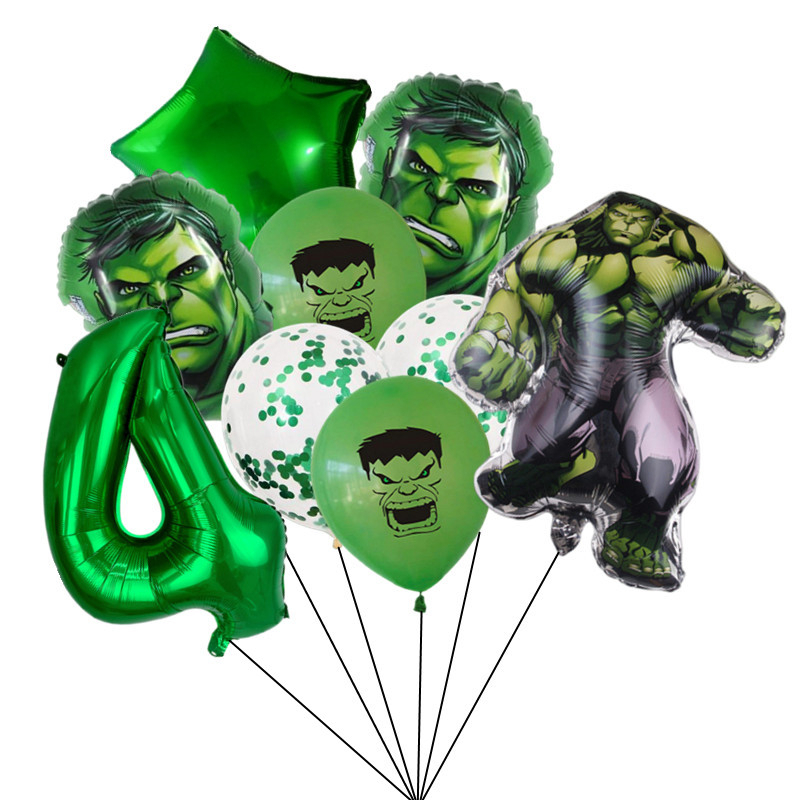 ลูกโป่งธีม Superhero Hulk ซูเปอร์ฮีโร่ รูปที่ 5