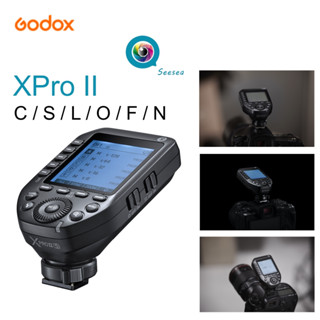 Godox Xpro II TTL Wireless Flash Trigger 1/8000s HSS TTL-Convert-Manual Function หน้าจอขนาดใหญ่สําหรับ Canon Nikon Sony Olympus Fuij