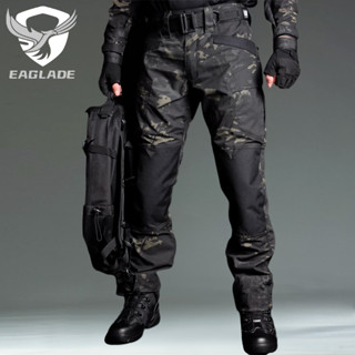 Eaglade กางเกงคาร์โก้ยุทธวิธี สําหรับผู้ชาย IX6 In Night Camo