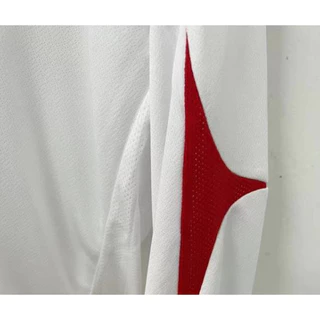 เสื้อกีฬาแขนสั้น ลายทีมชาติฟุตบอล Beckham World Cup England 2006 ชุดเยือน สไตล์เรโทร