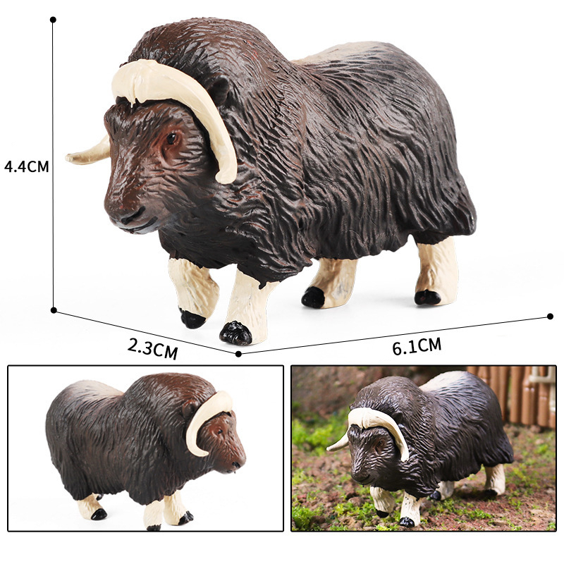 ของเล่นโมเดลสัตว์ คาปิบารา แพะ อายน่า ไฝจําลอง เพื่อการศึกษา สําหรับเด็ก - รูปที่ 5