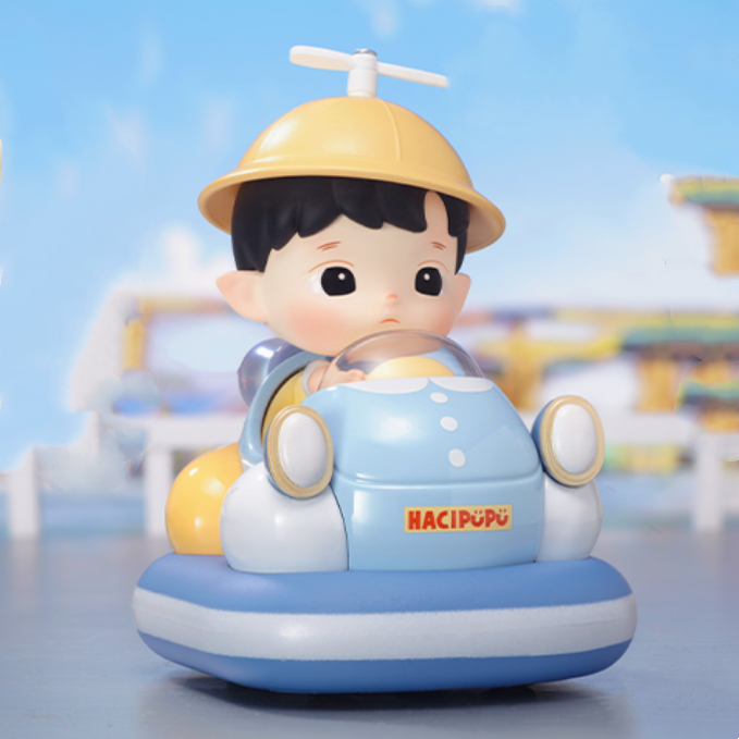 Optional Styles SKULLPANDA POPMART POPCAR Bumper Car Series Doll Garage Kit Blind box UNIO VIVICat CRYBABY SATYR RORY HACIPUPU PUCKY LABUBU SKULLPANDA DIMOO MOLLY