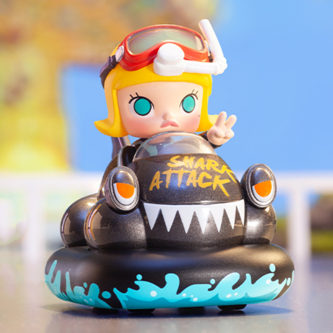 Optional Styles SKULLPANDA POPMART POPCAR Bumper Car Series Doll Garage Kit Blind box UNIO VIVICat CRYBABY SATYR RORY HACIPUPU PUCKY LABUBU SKULLPANDA DIMOO MOLLY