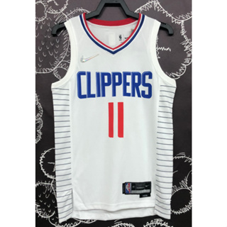 hot pressed 2022  nba Los Angeles Clippers NO.11 Wall white V basketball jersey