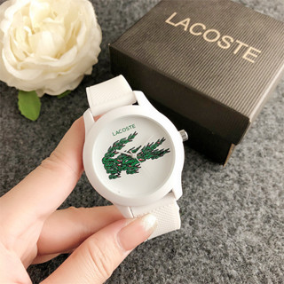 LACOSTE ☘️Cz☘️นาฬิกาข้อมืออะนาล็อก ลาคอสท์ ไม่มีกล่อง แฟชั่นสําหรับผู้ชาย และผู้หญิง w0140