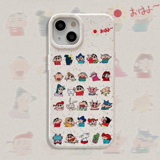 เครยอนชินจังการ์ตูนน่ารักเคสโทรศัพท์กันกระแทกสำหรับ iPhone 14 Pro Max 13 Pro iPhone 12 Pro Max 11 Crayon Shinchan