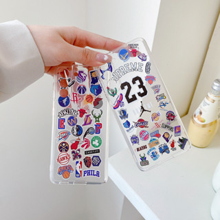 แฟชั่นบนท้องถนน NBA ตราทีมบาส ซองโทรศัพท์ Samsung Galaxy S23 Ultra S23 Plus S22 Ultra S22 Plus S21Ultra S21Plus S20Ultra S20Plus S21FE S20FE Note20 Ultra A14 A54 A32 A33 A32 A53 A73 A13 A52S 5G Case เคสโทรศัพท์ใหม่ ความโปร่งใส ป้องกันการตก เคสมือถือซัมซุง