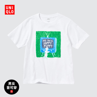 Uniqlo เสื้อยืดแขนสั้น พิมพ์ลาย สําหรับผู้ชาย และผู้หญิง (UT)