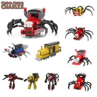 Choo-choo Charles ชุดของเล่นตัวต่อ เกมสยองขวัญ Spider Train drea1th