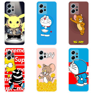 เคสโทรศัพท์ซิลิโคน TPU แบบนิ่ม ลายการ์ตูน สําหรับ Xiaomi Redmi Note 12 4G Note12 4G